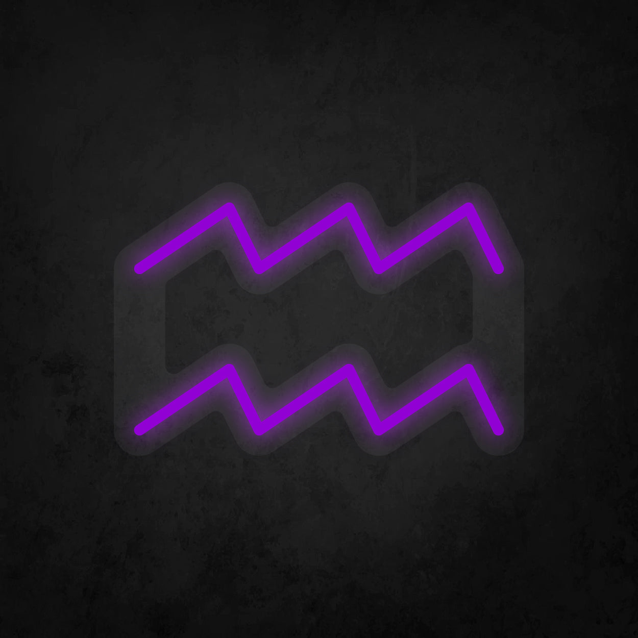 LED Neon Sign - Zodiac Sign - Aquarius
