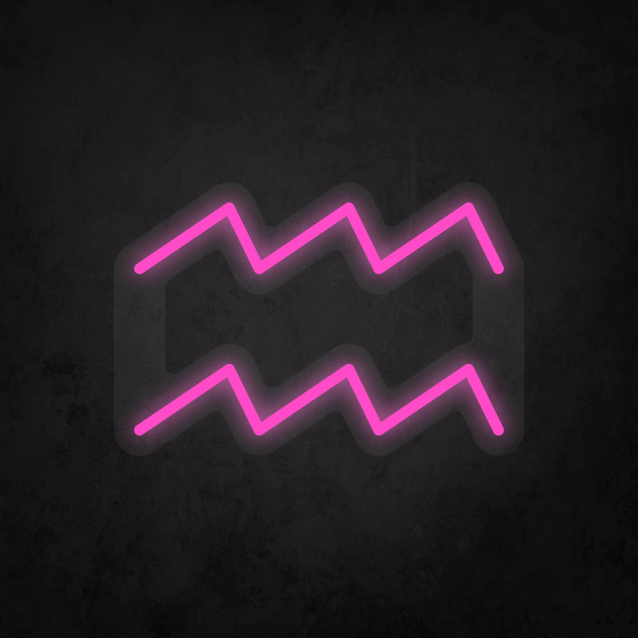 LED Neon Sign - Zodiac Sign - Aquarius