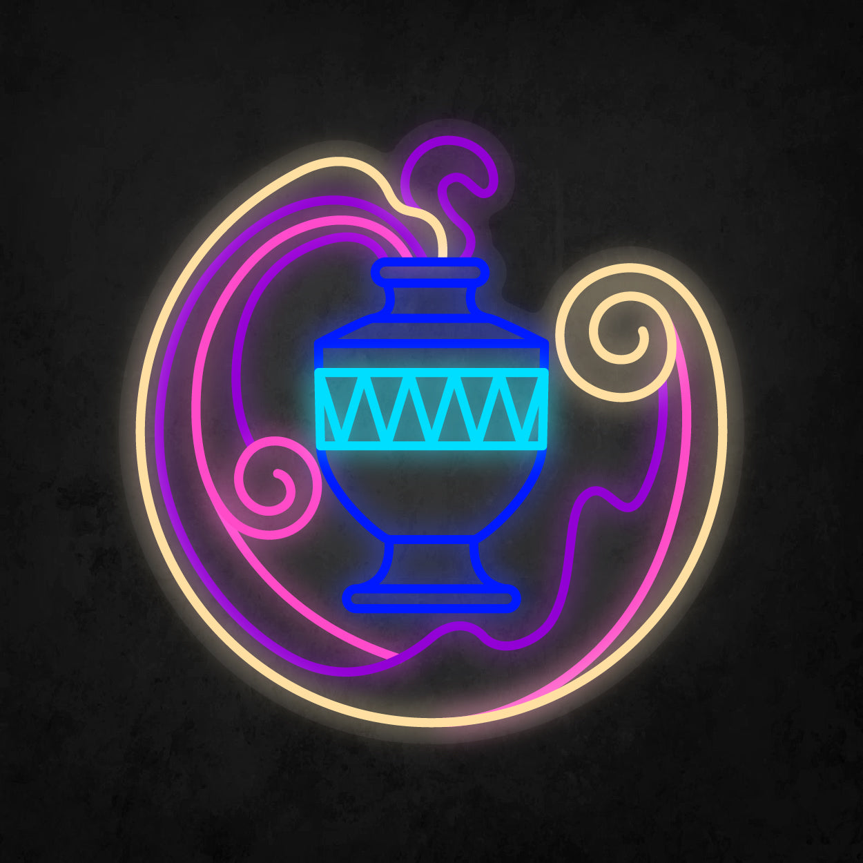 LED Neon Sign - Water Bottle