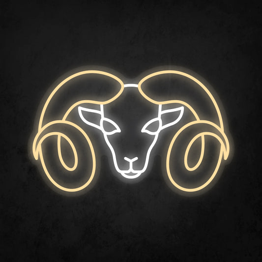 LED Neon Sign - Sheep