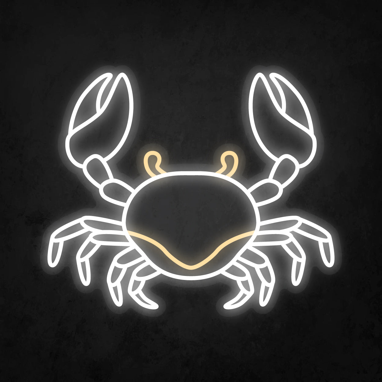 LED Neon Sign - Crab