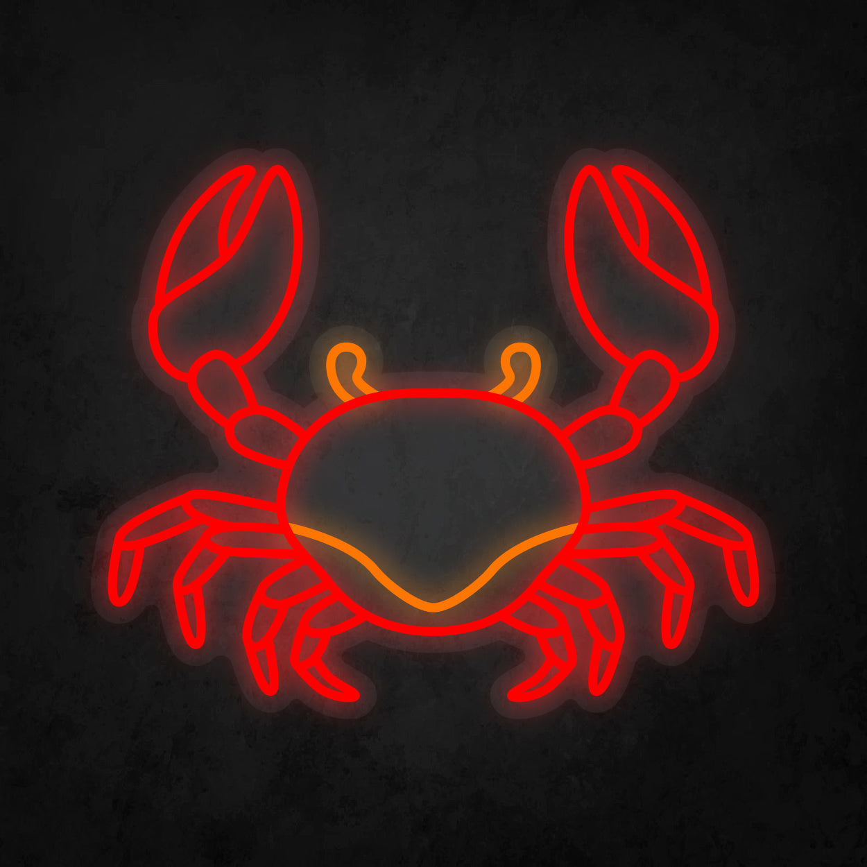 LED Neon Sign - Crab