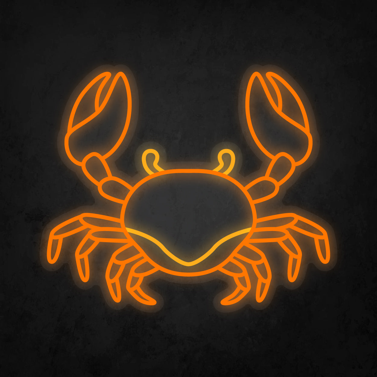 LED Neon Sign - Crab
