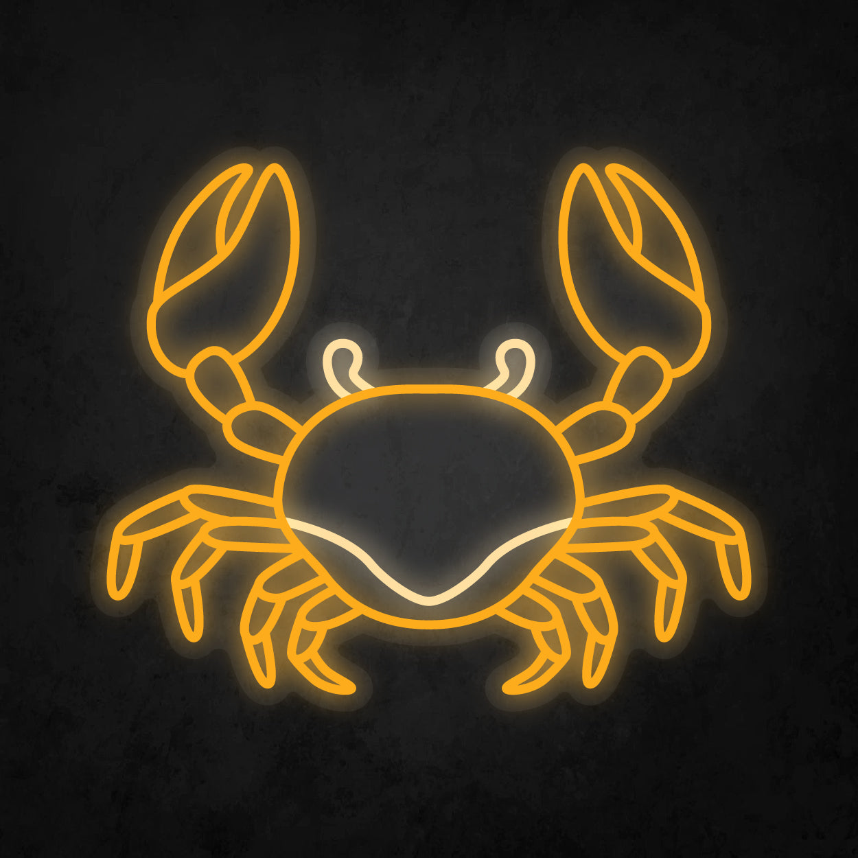 LED Neon Sign - Crab