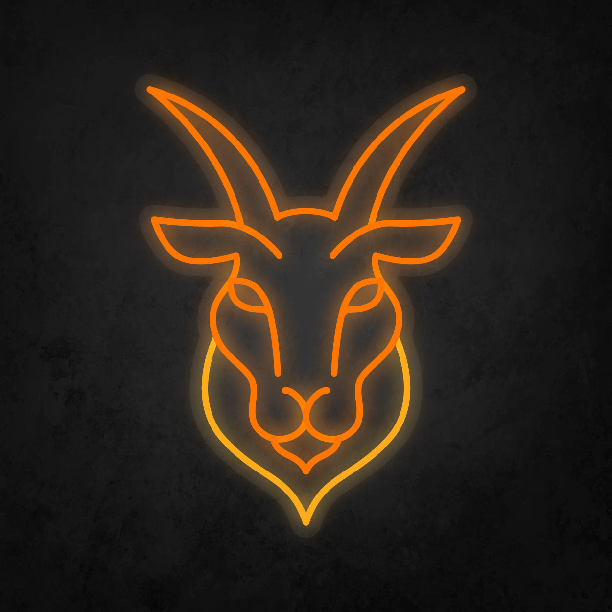 LED Neon Sign - Goat