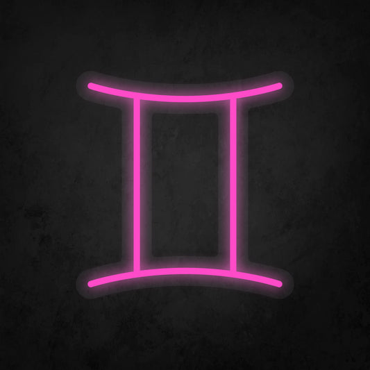 LED Neon Sign - Zodiac Sign - Gemini