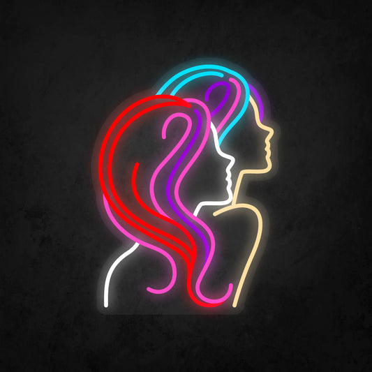 LED Neon Sign - Twins Beauty Hair