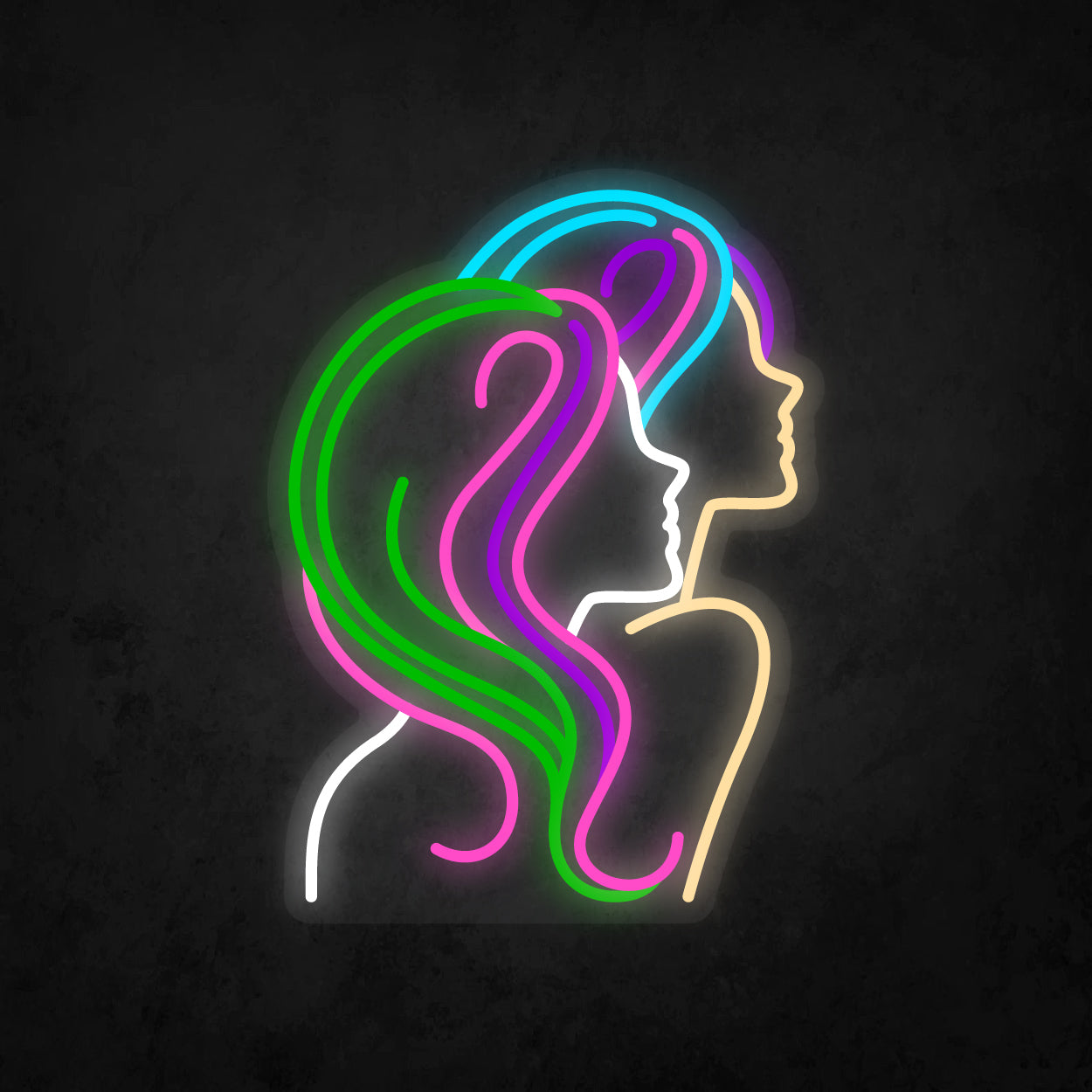 LED Neon Sign - Twins Beauty Hair