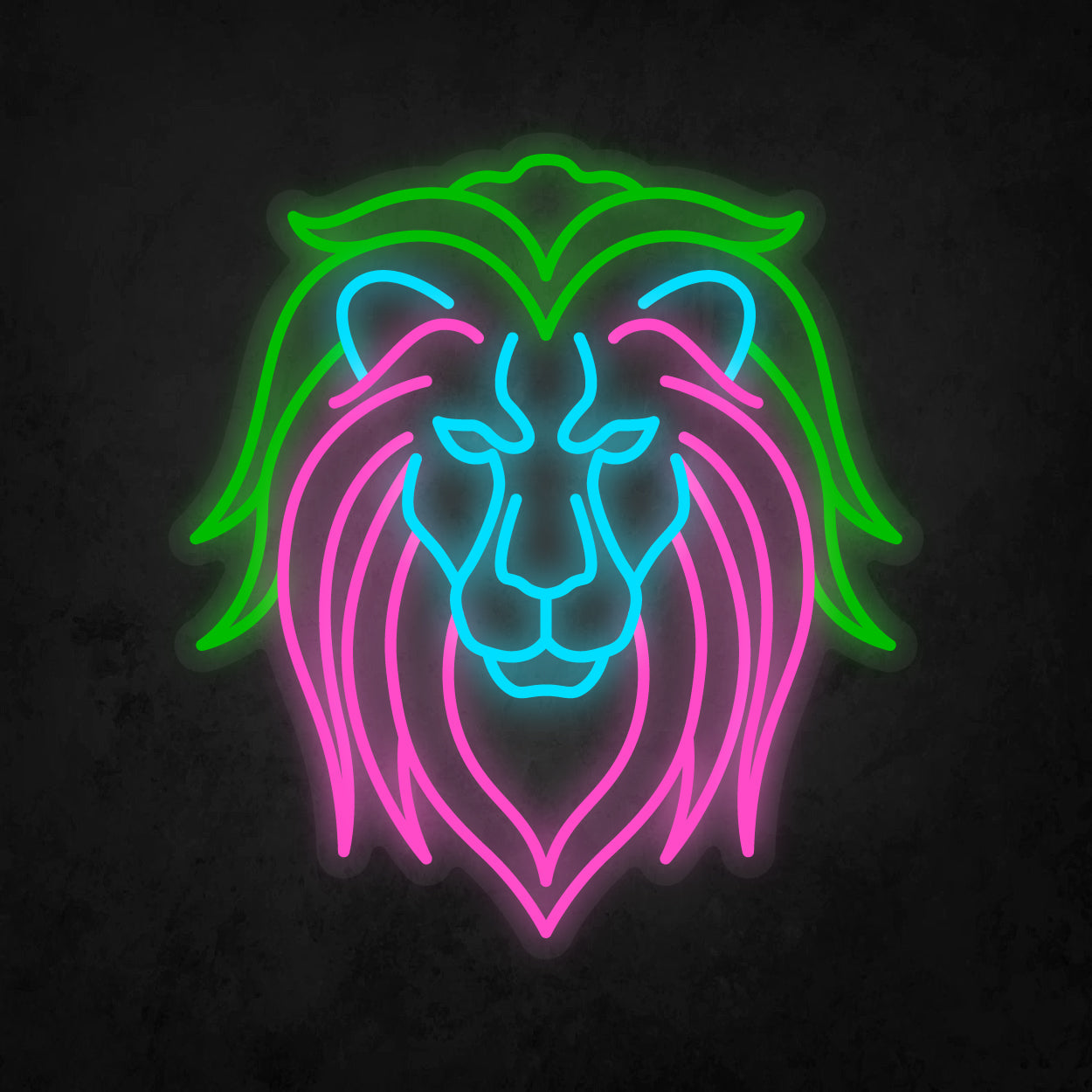 LED Neon Sign - Lion