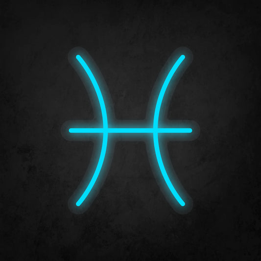 LED Neon Sign - Zodiac Sign - Pisces