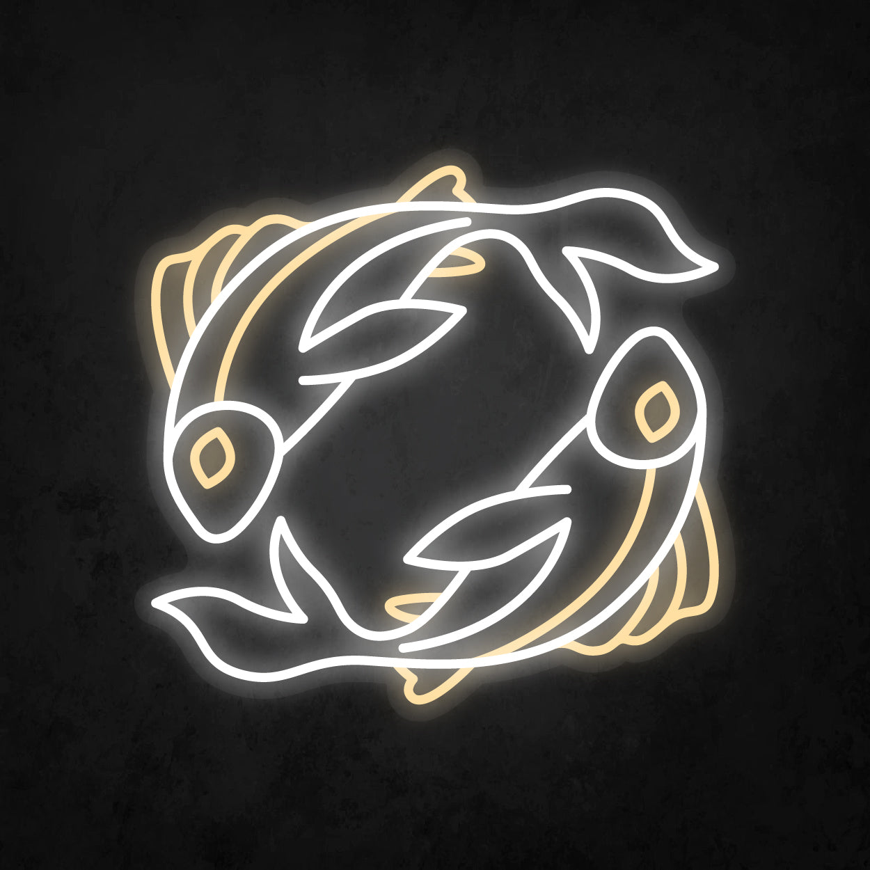 LED Neon Sign - Twin Fish