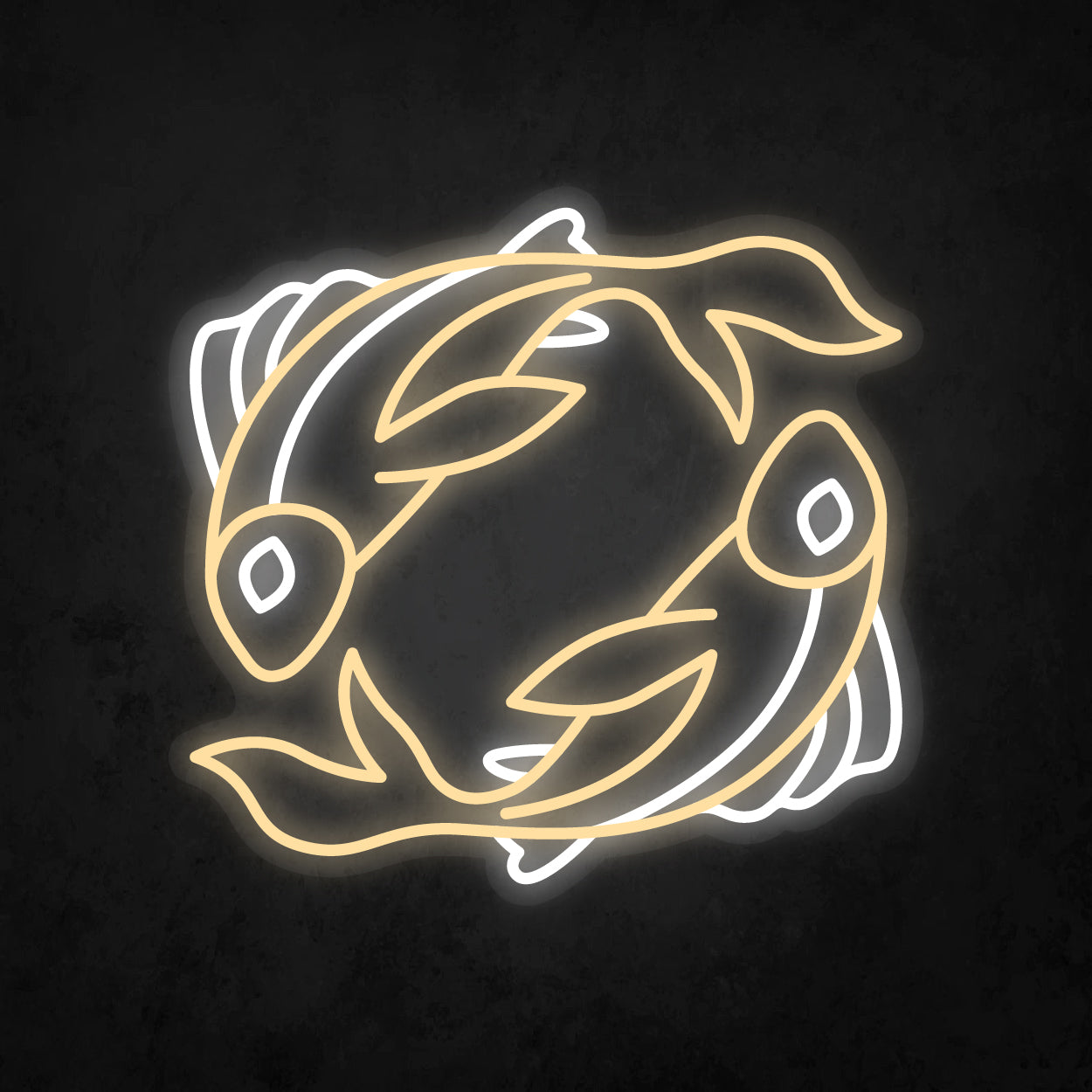 LED Neon Sign - Twin Fish