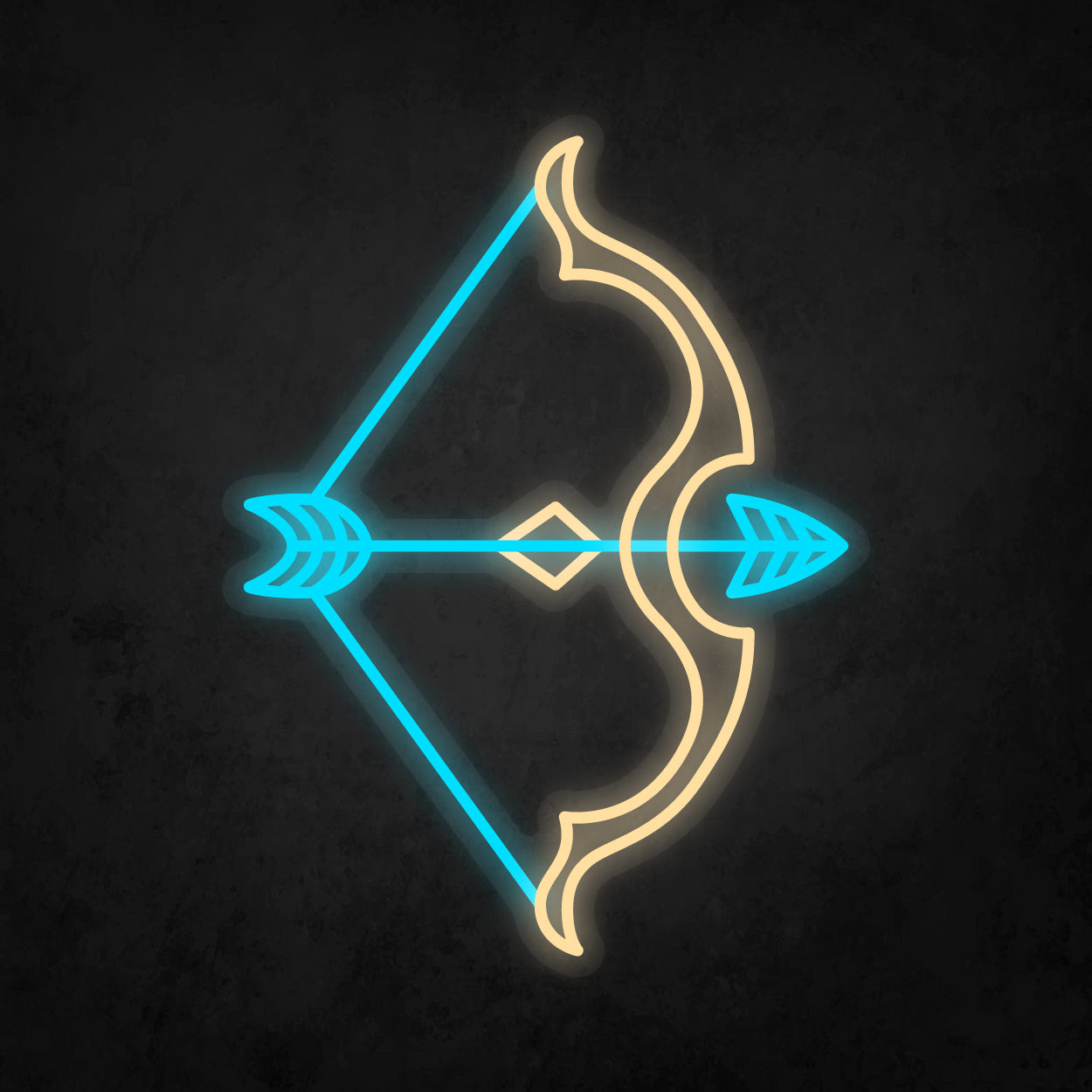 LED Neon Sign - Bow & Arrow