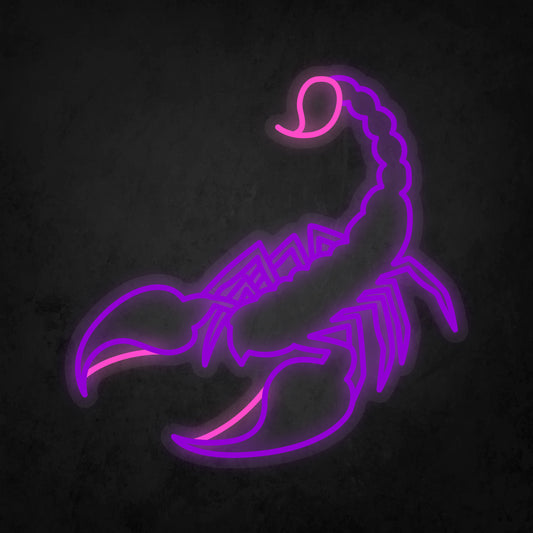 LED Neon Sign - Scorpion