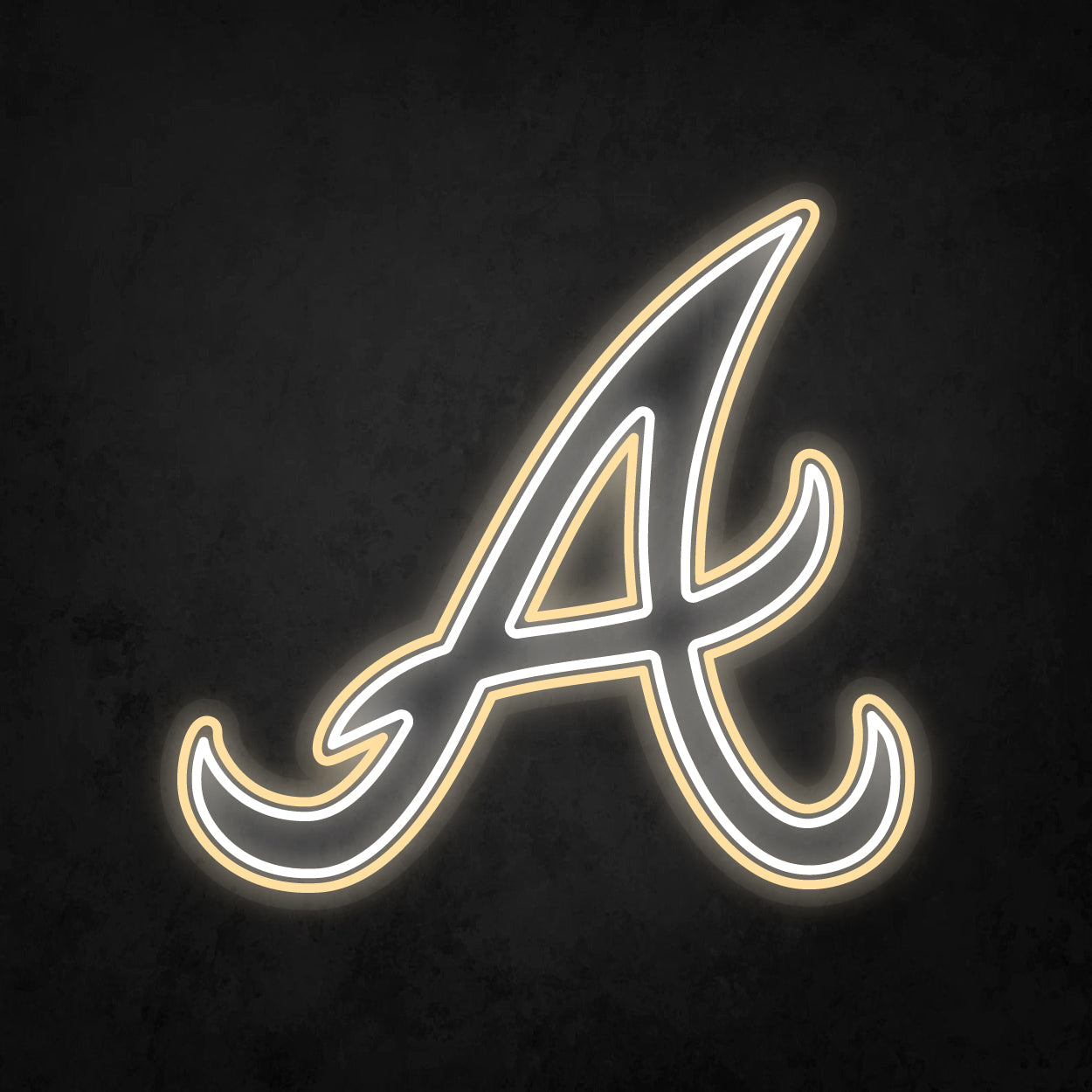 LED Neon Sign - Atlanta Braves Large