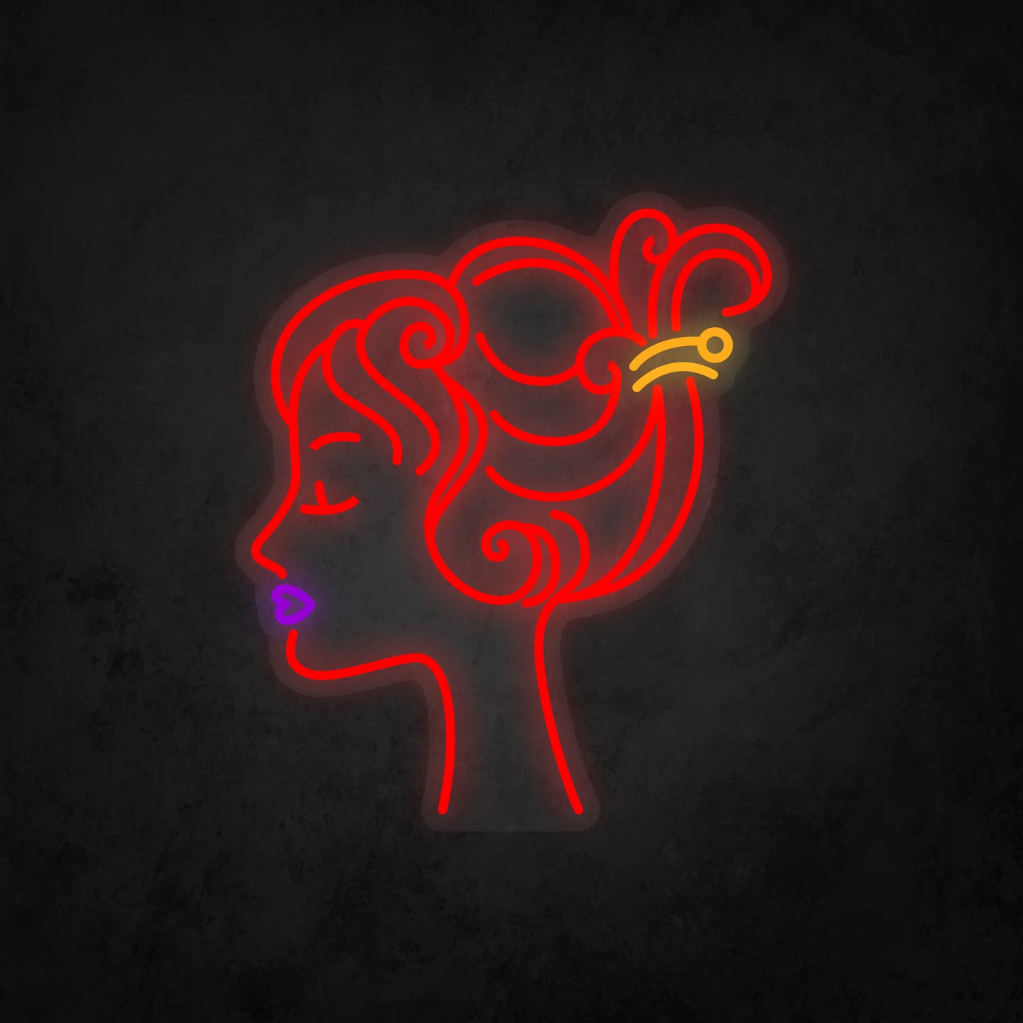 LED Neon Sign - Beauty Woman