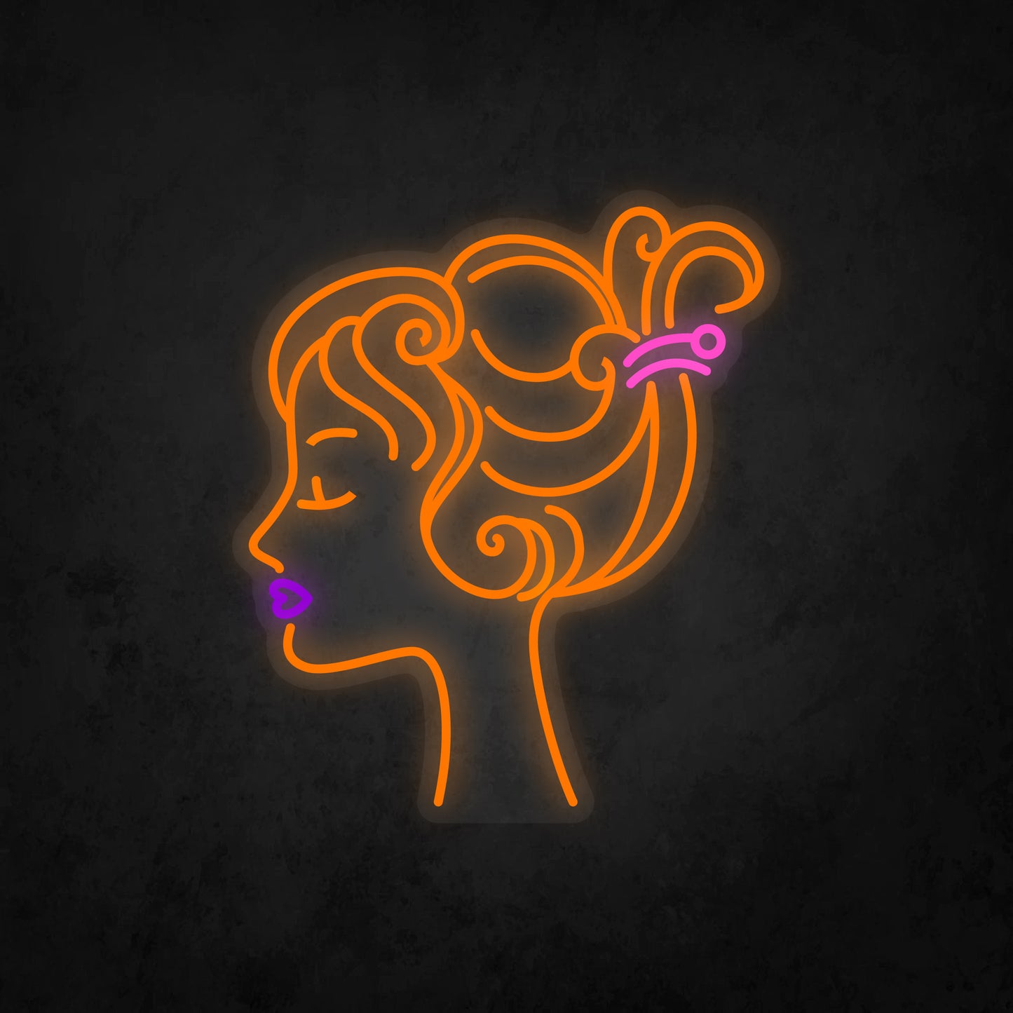 LED Neon Sign - Beauty Woman