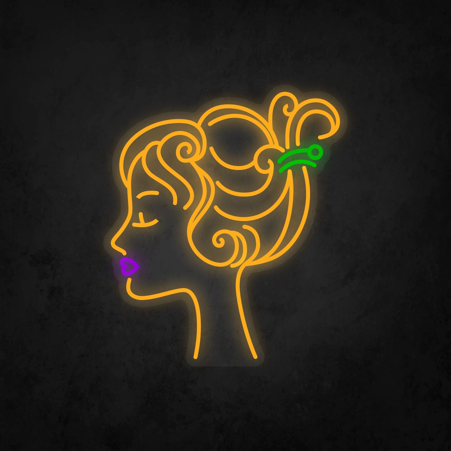 LED Neon Sign - Beauty Woman