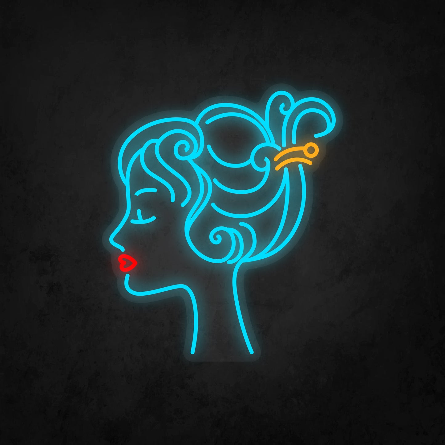 LED Neon Sign - Beauty Woman