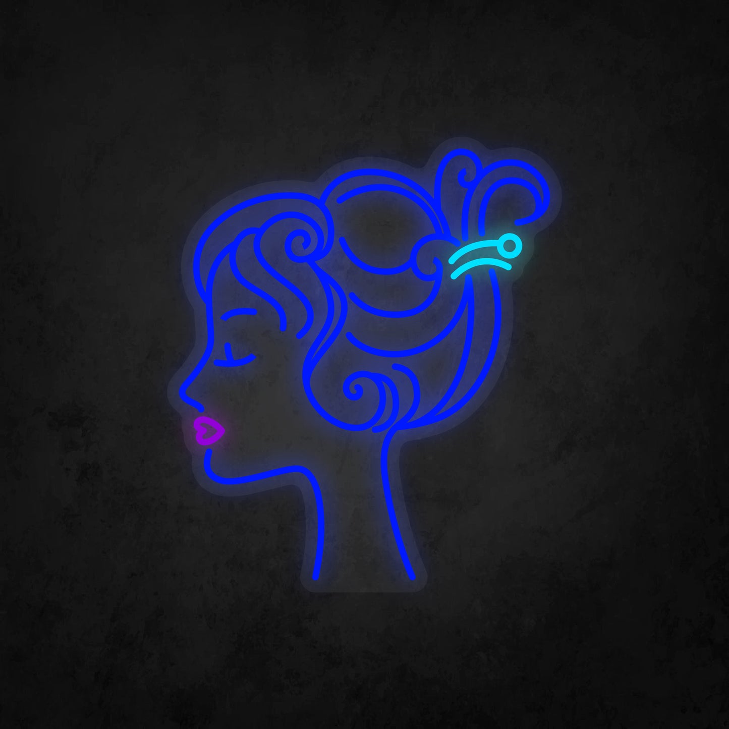 LED Neon Sign - Beauty Woman