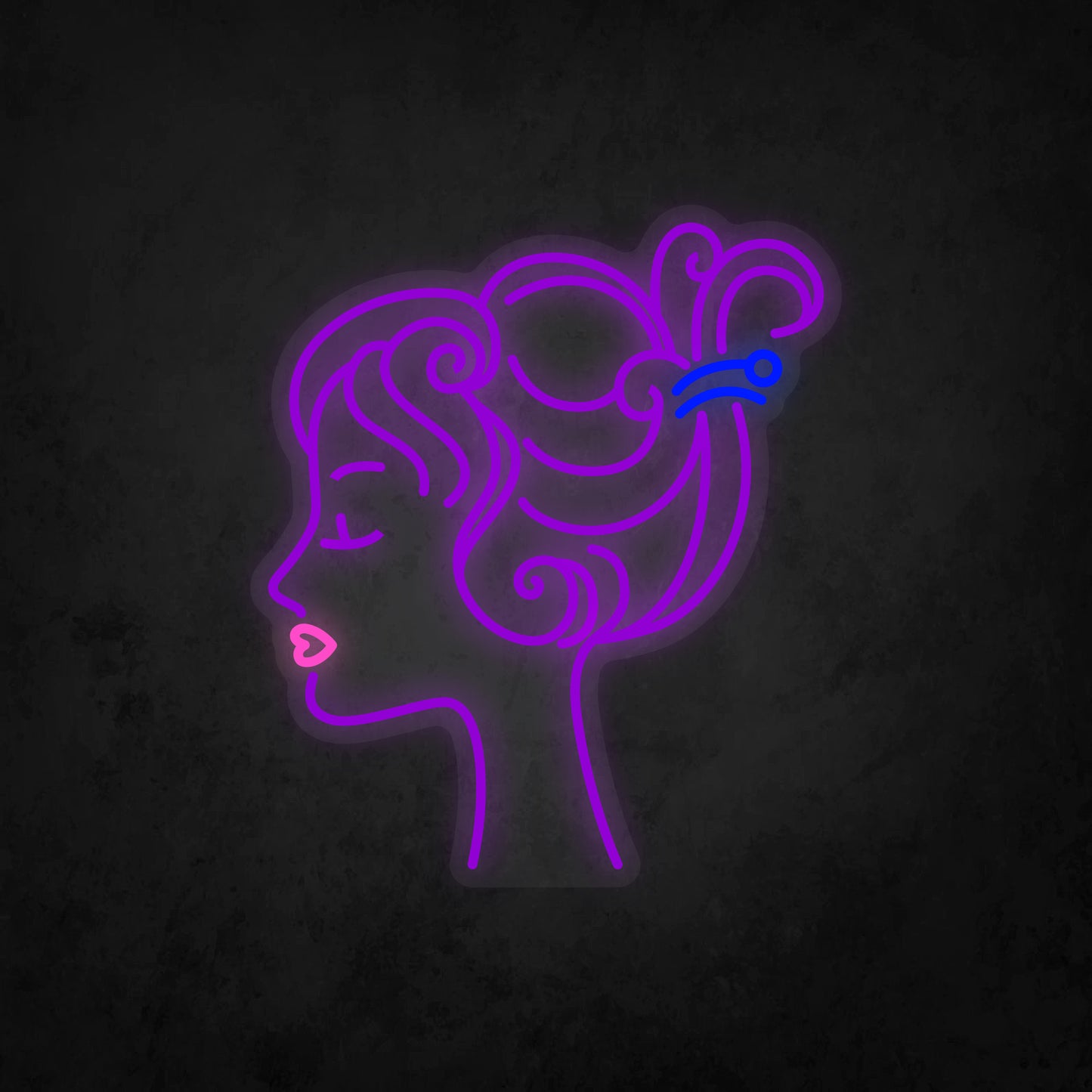 LED Neon Sign - Beauty Woman