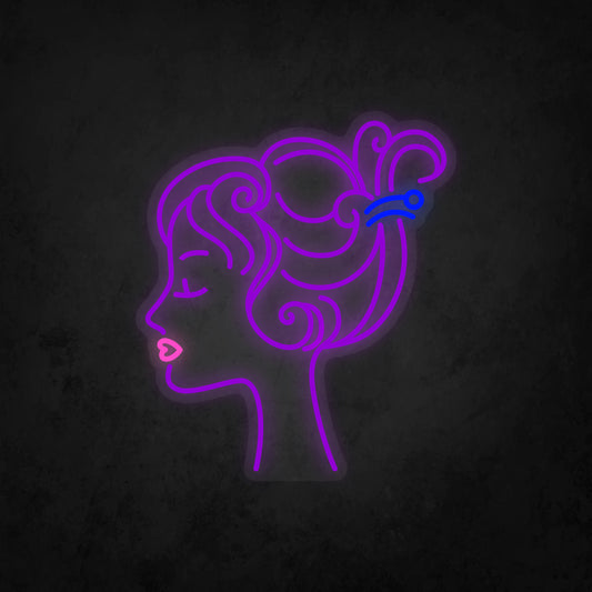 LED Neon Sign - Beauty Woman