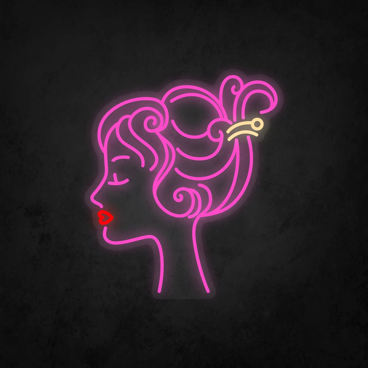 LED Neon Sign - Beauty Woman
