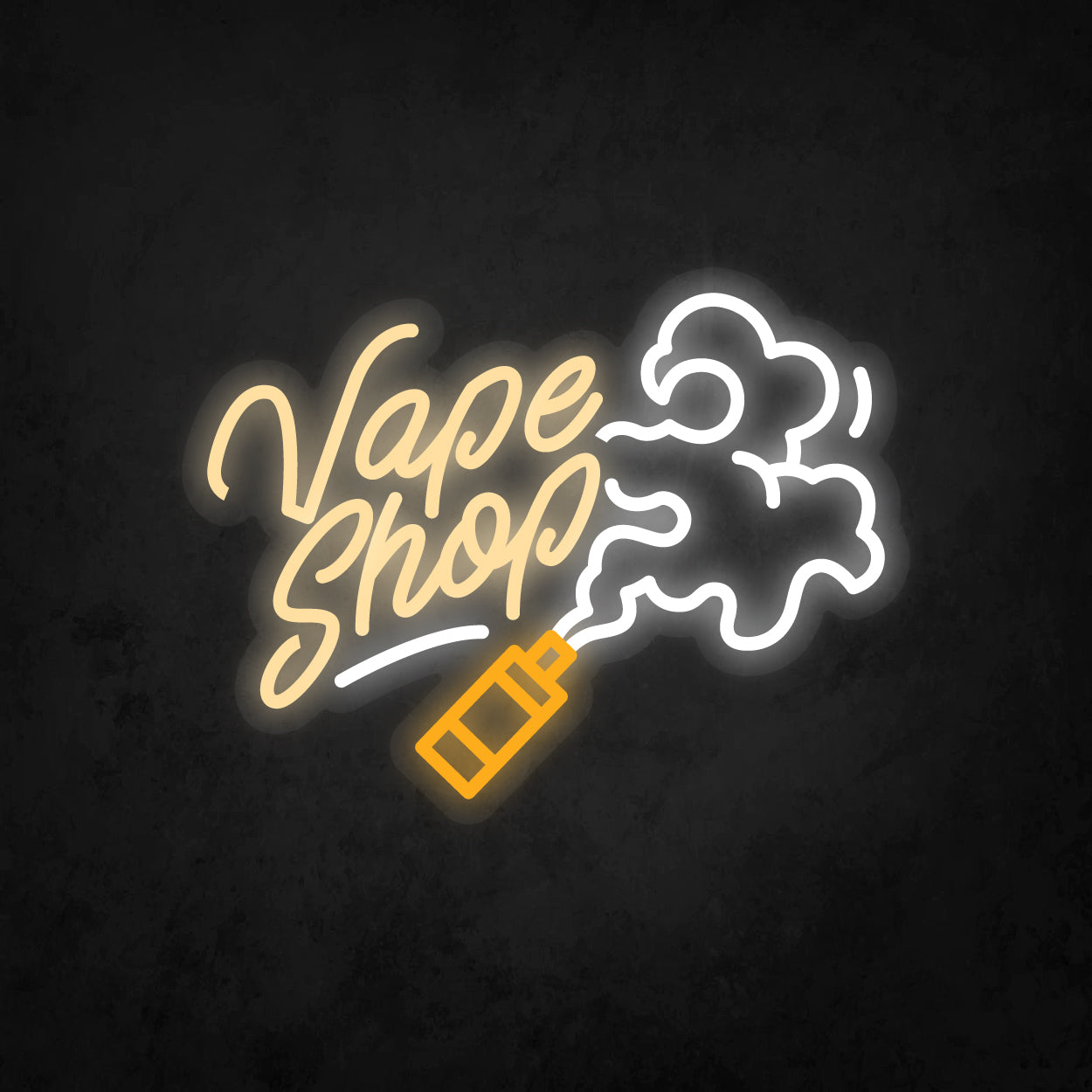 LED Neon Sign - Vape Shop Small