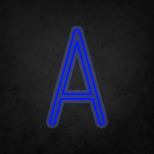 LED Neon Sign - Alphabet - A