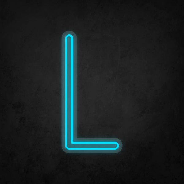 LED Neon Sign - Alphabet - L