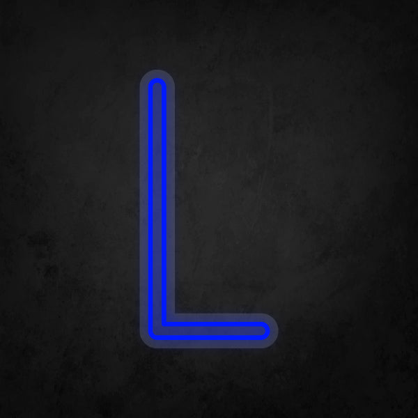 LED Neon Sign - Alphabet - L