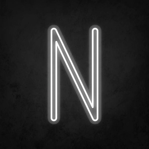 LED Neon Sign - Alphabet - N