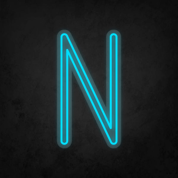 LED Neon Sign - Alphabet - N