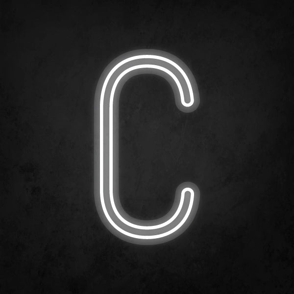 LED Neon Sign - Alphabet - C