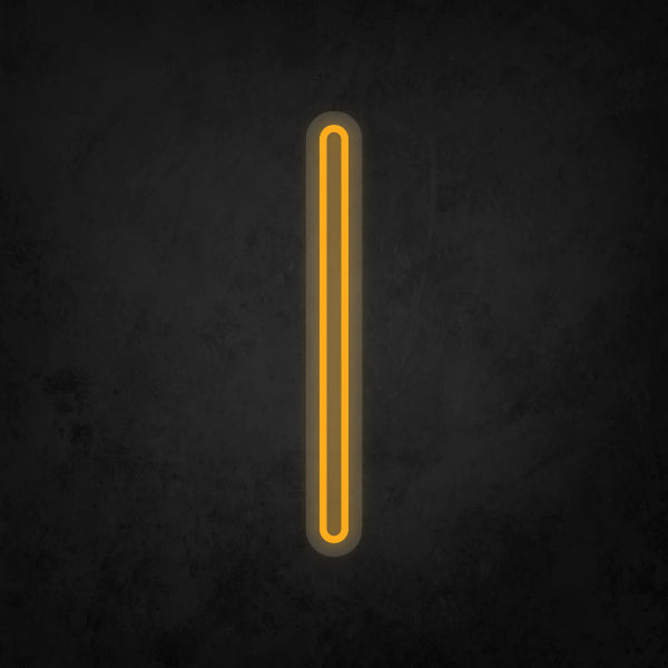 LED Neon Sign - Alphabet - I