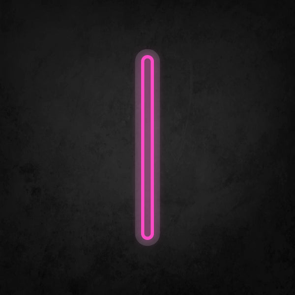 LED Neon Sign - Alphabet - I