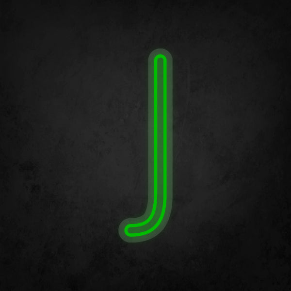 LED Neon Sign - Alphabet - J