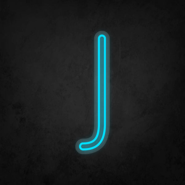 LED Neon Sign - Alphabet - J