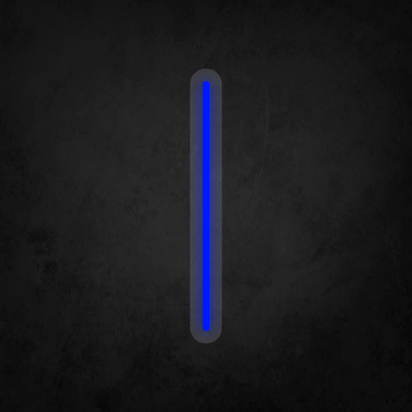 LED Neon Sign - Alphabet - I Small