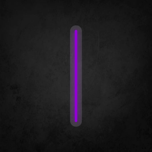 LED Neon Sign - Alphabet - I Small
