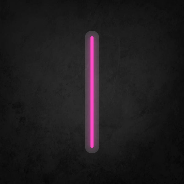 LED Neon Sign - Alphabet - I Small