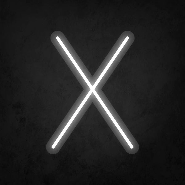 LED Neon Sign - Alphabet - X Small