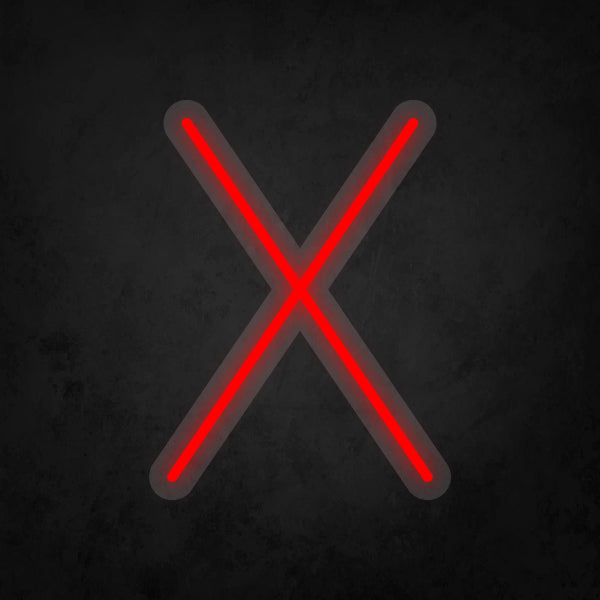 LED Neon Sign - Alphabet - X Small