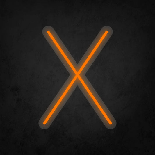 LED Neon Sign - Alphabet - X Small