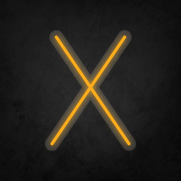 LED Neon Sign - Alphabet - X Small