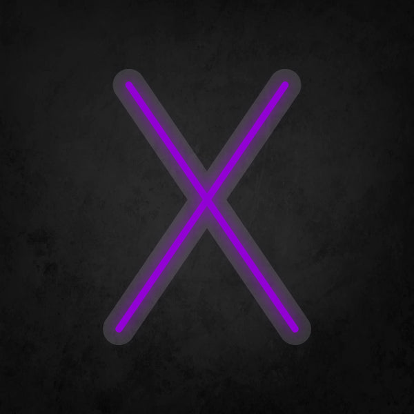 LED Neon Sign - Alphabet - X Small
