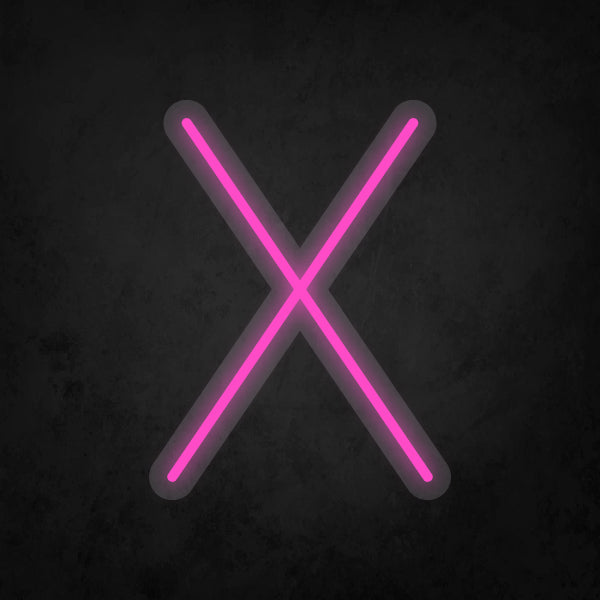 LED Neon Sign - Alphabet - X Small