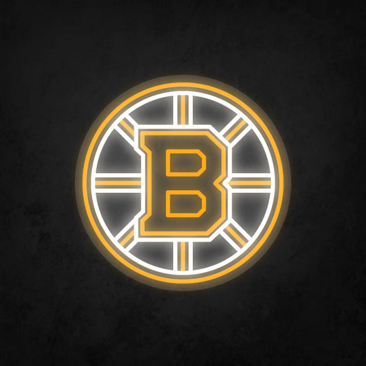 LED Neon Sign - NHL - Boston Bruin