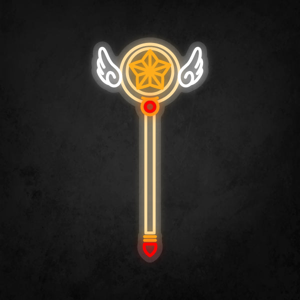 LED Neon Sign - Cardcaptor Sakura - Sakura Wand