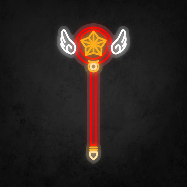 LED Neon Sign - Cardcaptor Sakura - Sakura Wand